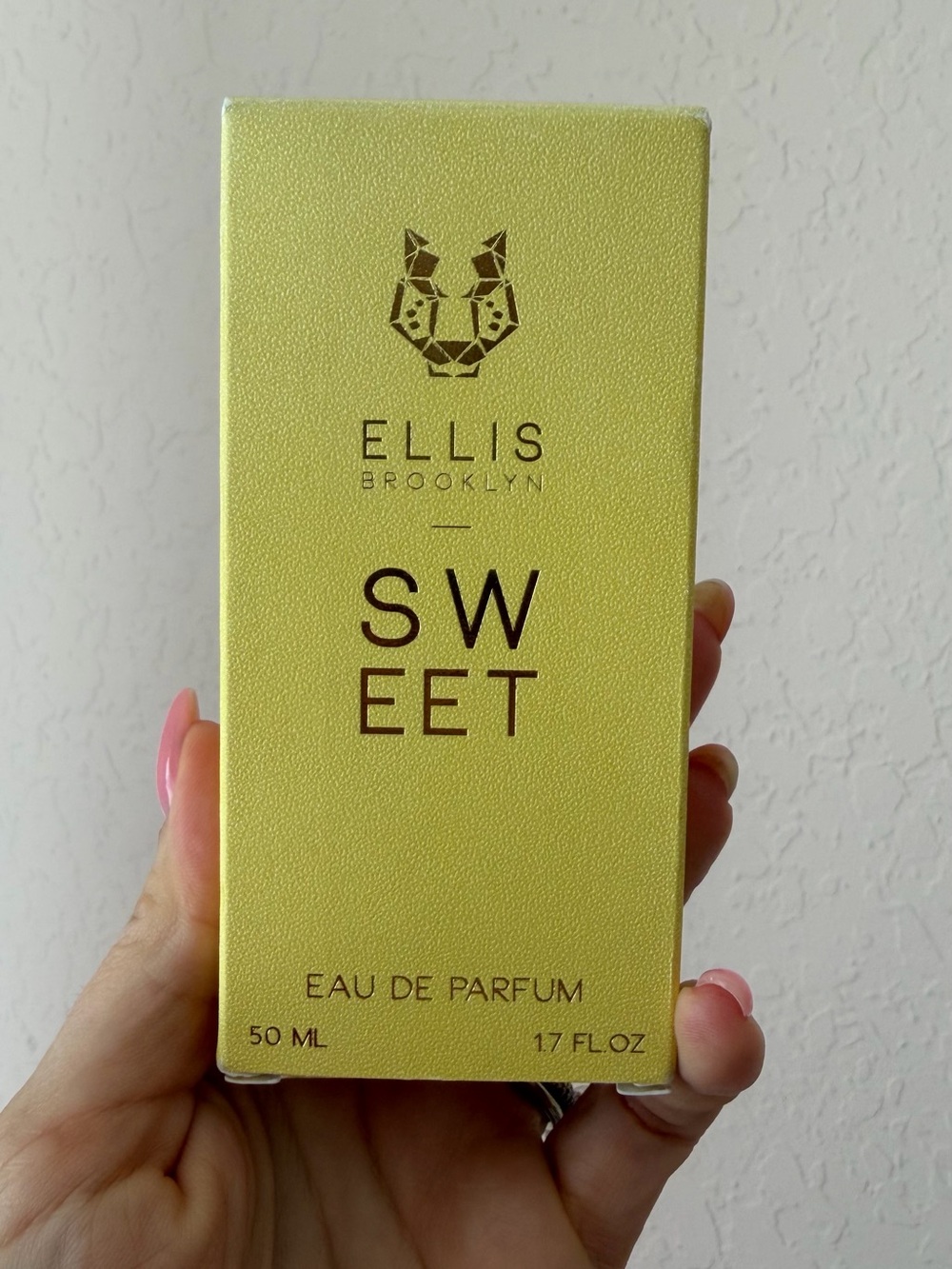 $115 New in box Ellis Brooklyn SWEET Eau de Parfum - Yellow Gold Box 1.7 oz 50ml